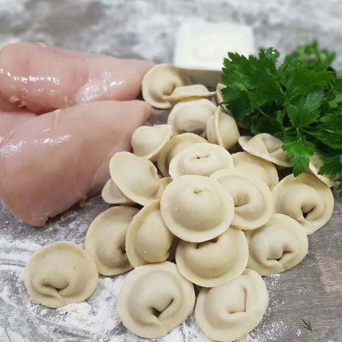 Пельмени с куриным фаршем - Со Вкусом