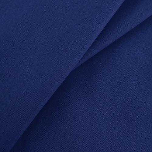 Ткань бязь гладкокрашеная 120 гр/м2 150 см цвет темно-синий