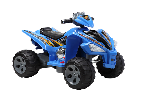 Квадроцикл на аккумуляторе для катания детей JS007 (синий)