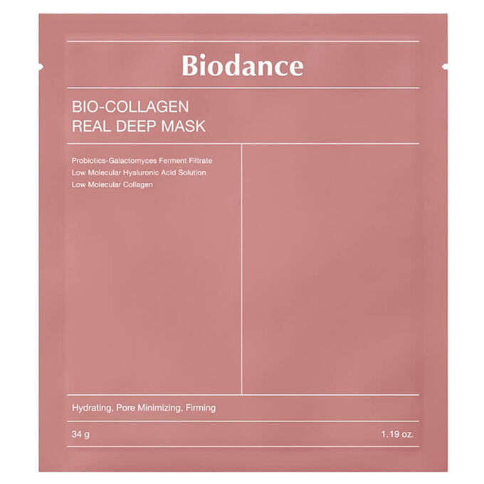 Biodance Bio-Collagen Real Deep Mask Ночная гидрогелевая маска с коллагеном для эластичности кожи 34г.