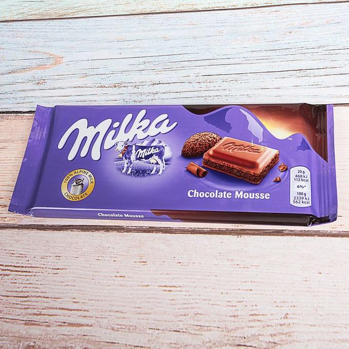 Десерты из шоколада Милка