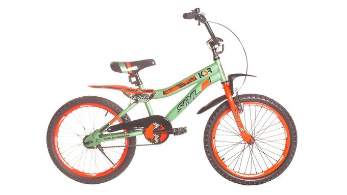 Велосипед детский 2-х колесный SAIL 20 д.JK-2155-20&quot; (зелёно-оранж.)