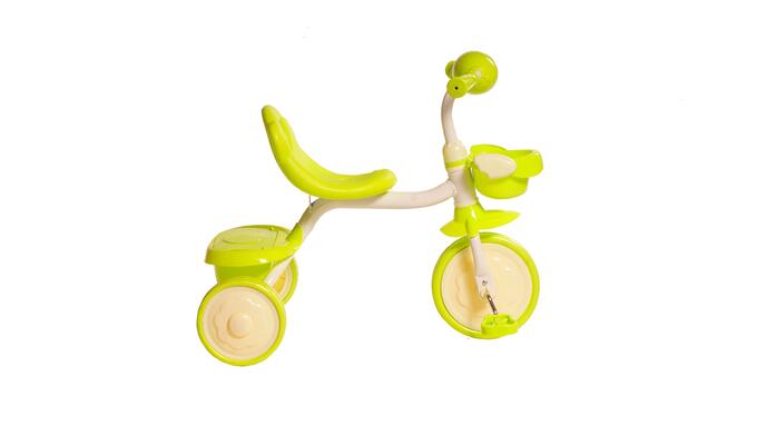 Детский 3-х колесный велосипед -990  (1/4) ( зеленый, желтый)