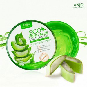 ANJO Гель универсальный увлажняющий АЛОЭ 99% ALOE VERA ECO FRESH Soothing Gel, 300 мл