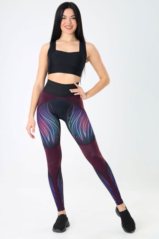 Леггинсы GYMWARS Reef Dwellers grey