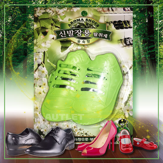 Ароматизатор-поглотитель запаха для обуви Sandokkaebi Лесной, 4 гр