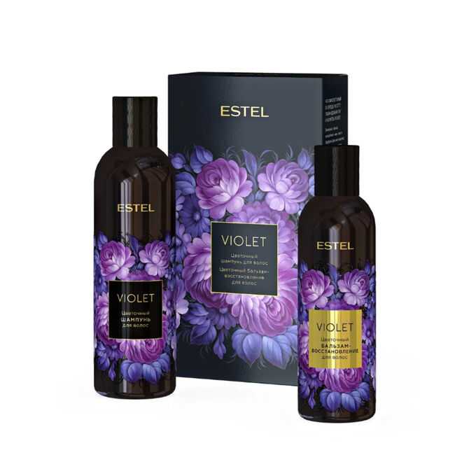 ESTEL PROFESSIONAL Дуэт компаньонов ESTEL VIOLET (шампунь 250 мл, бальзам 200 мл)