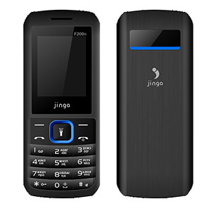 Телефон сотовый Jinga Simple F200n чёрно-синий