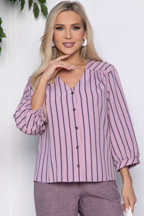 LT Collection Блуза Женевьева (розовая) Б10520
