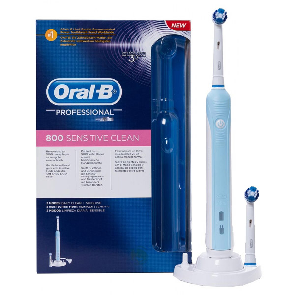 ORAL-B Орал-Би Щетка Зубная Электрическая Professional 800 Sensi Ultra Thin (Тип 3757)