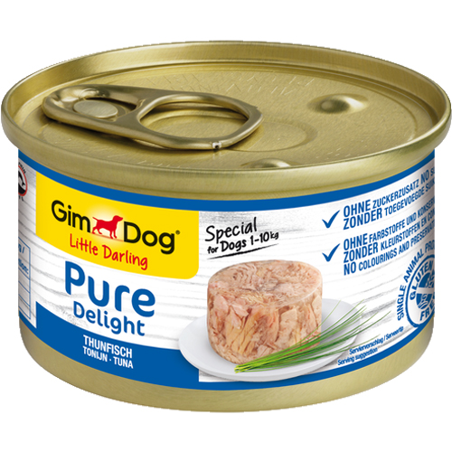 GimDog Pure Delight конс 85гр д/соб Тунец