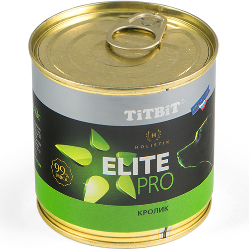 TITBIT Elite Pro конс 240гр д/соб Кролик