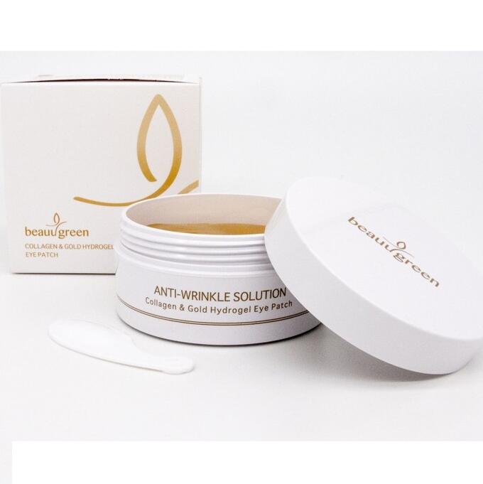 КR/М BEAUUGREEN Hydrogel Eye Patch Gold&amp;Collagen (60pc) Гидрогелевые патчи для глаз &quot;Золото и коллаген&quot; (60шт)