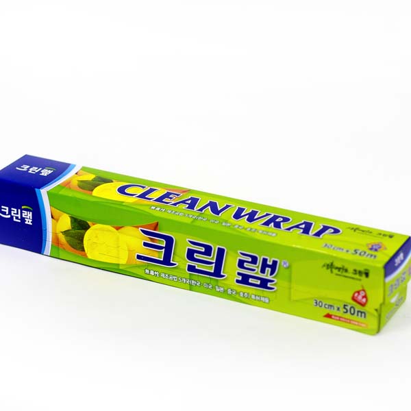 Clean Wrap ПЛОТНАЯ пищевая пленка(с отрывным краем-зубцами)