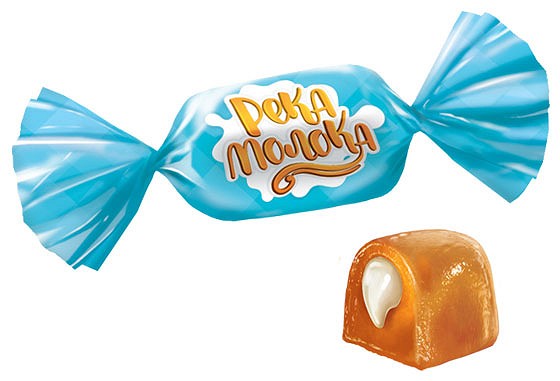 Конфеты река молока Яшкино