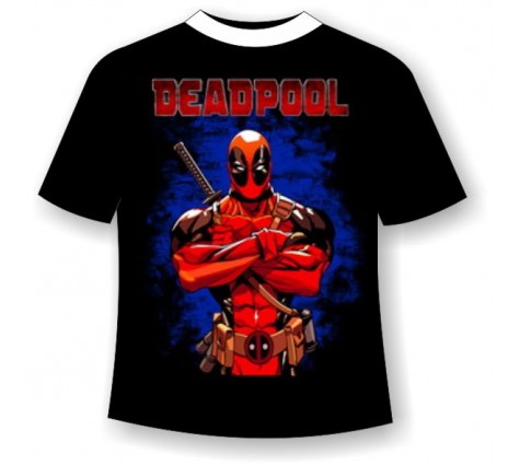 Подростковая футболка Deadpool №723