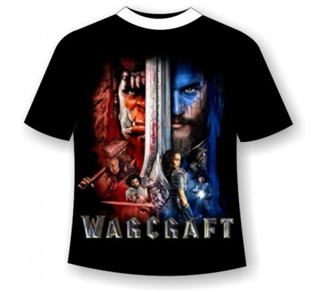 Подростковая футболка Warcraft №717