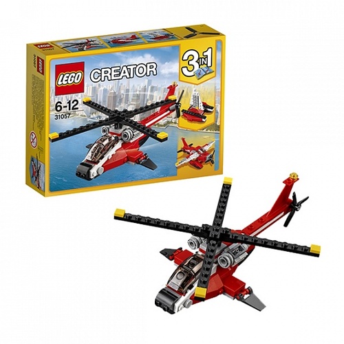 LEGO (Лего) Игрушка Криэйтор Красный вертолет 102дет.19*5*14 см