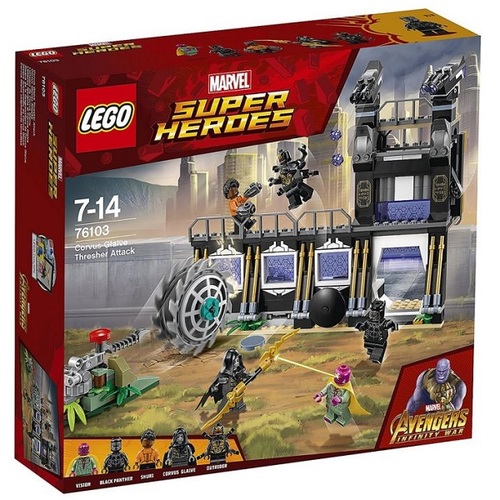 LEGO (Лего) Игрушка Супер Герои  Атака Корвуса Глейва