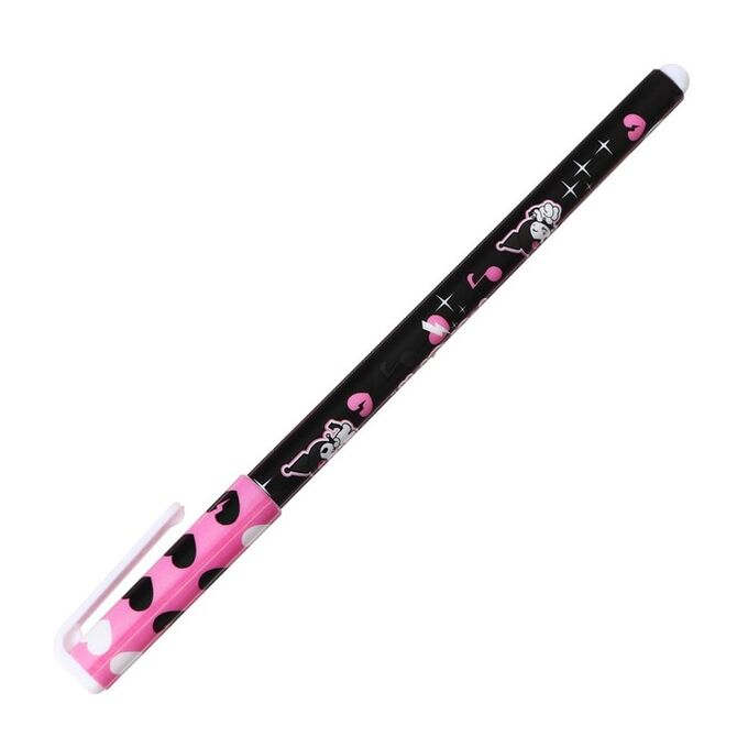 SANRIO Ручка шариковая Kuromi, 0,7 мм, синие чернила, пластиковый тубус