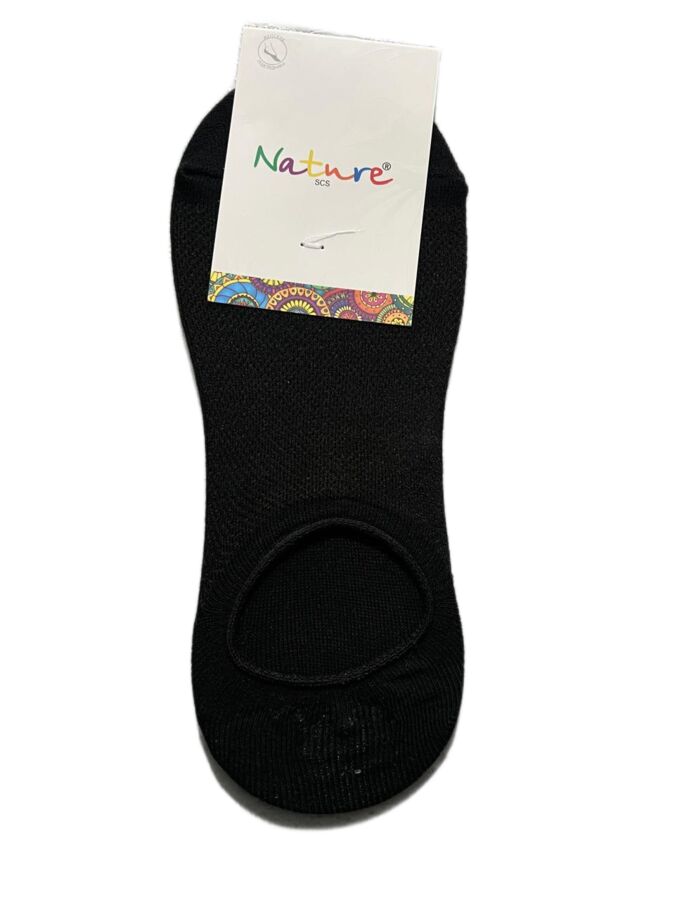 Nature Socks Укороченные женские носки Цвет черный, сеточка