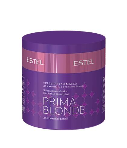 ESTEL PROFESSIONAL PB.7 Серебристая маска для холодных оттенков блонд ESTEL PRIMA BLONDE, 300 мл