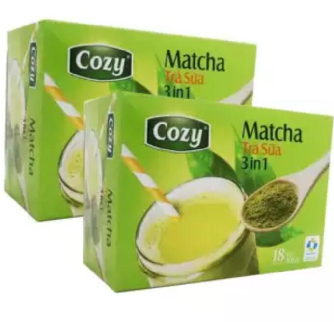 Cozy Зеленый чай Матча 3 в 1