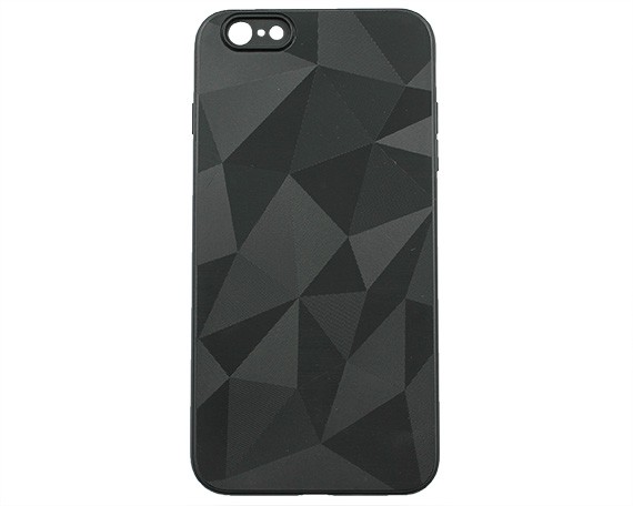 Чехол iPhone 6/6S Plus Геометрия (черный)