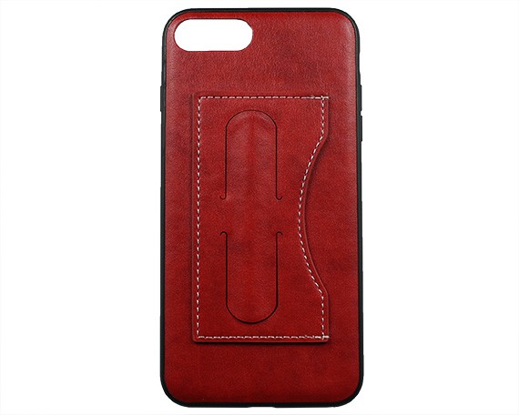 Чехол iPhone 7/8 Plus Kanjian Card с держателем красный