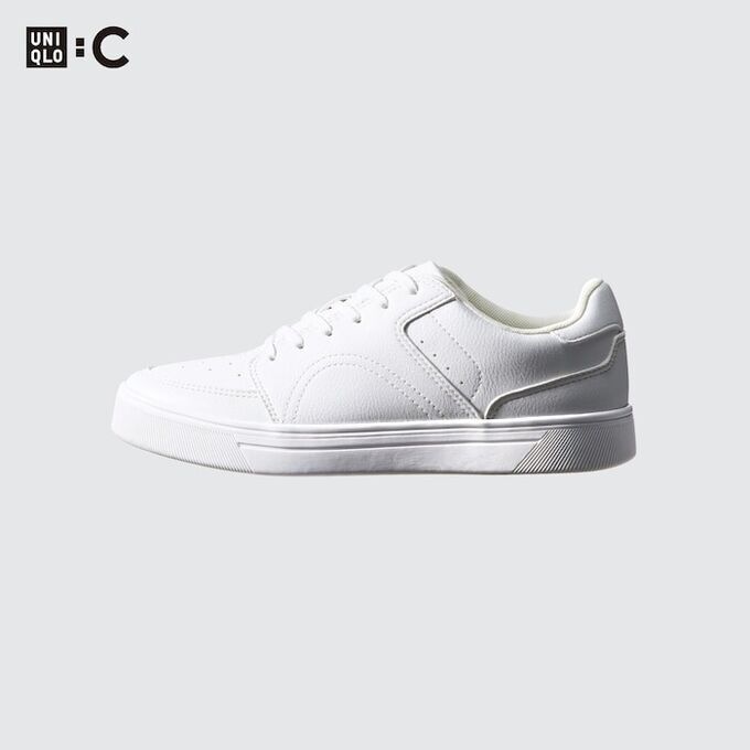 UNIQLO — стильные кроссовки из синтетической кожи - 01 OFF WHITE