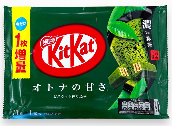 Lotte Шоколад &quot;Kit Kat&quot; с зеленым чаем, 148 гр. 1/12