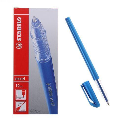 Ручка шариковая 828/41-F &quot;Excel&quot; синяя 0.7мм STABILO {Малайзия}