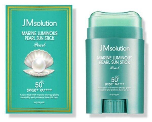 JMsolution Солнцезащитный стик с морскими минералами Marine Luminous Pearl Sun Stick SPF50+ РА ++++