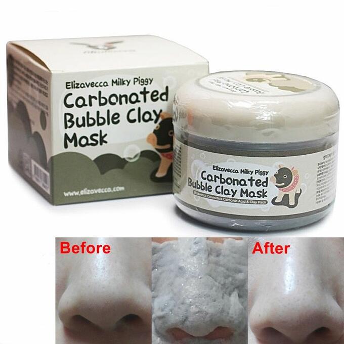 Elizavecca Маска для лица очищающая КИСЛОРОДНАЯ с глиной Сarbonate Bubble Clay Mask, 100 мл