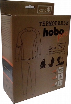 Термобелье HoboPro ECO-DRY серый