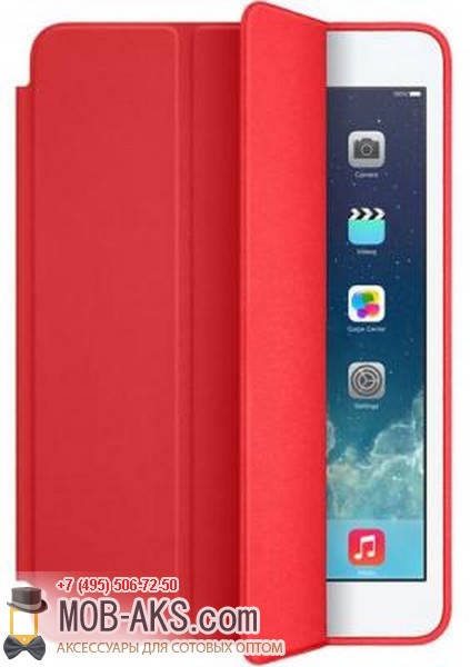 Чехол-книга Smart Case (Original) для  планшета Apple iPad 2/3/4 красный оптом
