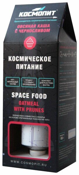 КОСМОПИТ Овсяная каша с черносливом в кармане. Тюбик 165 г