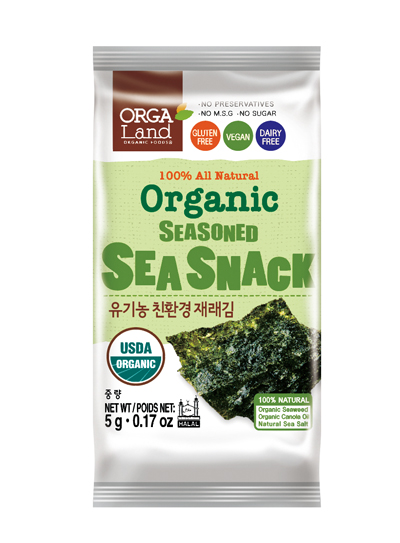 Joeun Food Co Морская капуста сушеная обжаренная (органическая), 5 г