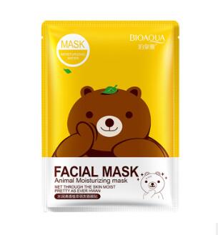 Fasial Animal Mask тканевая маска с эссенцией зеленого чая