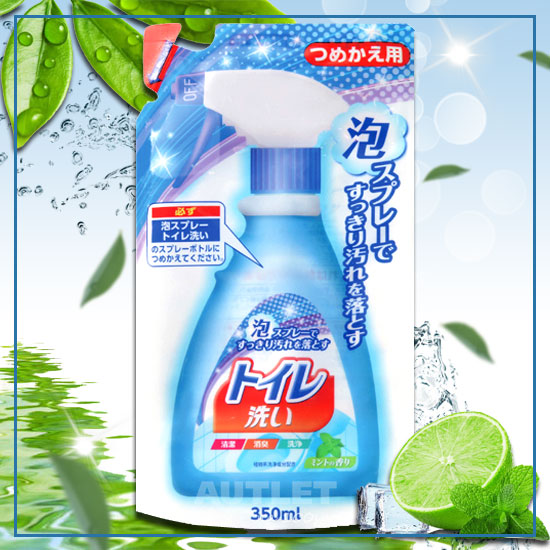 &quot;Nihon Detergent&quot; Чистящая спрей-пена для туалета, (запасной блок)