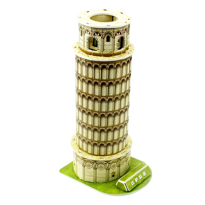3D-поделка из плотного картона Пизанская башня