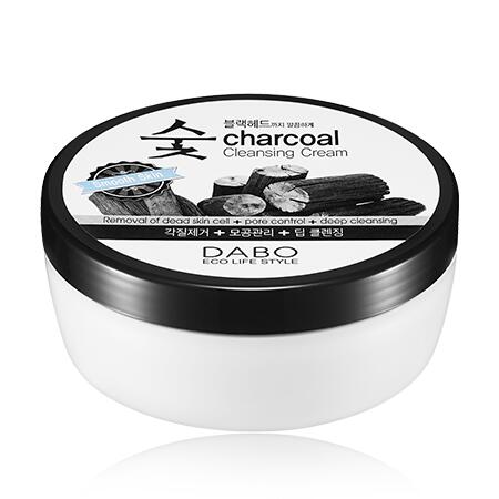 Очищающий крем DABO CharcoalCleansingCream(Smooth skin) с древесным углем