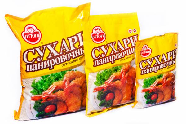 Ottogi Сухари  панировочные 500 гр    &quot;Оттоги&quot;