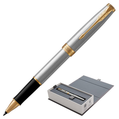 Ручка-роллер подарочная PARKER Sonnet Core Stainless Steel G