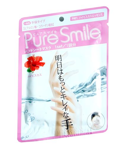 &quot;Pure Smile&quot; Питательная маска для рук с эссенцией гибискуса 16г 1/200