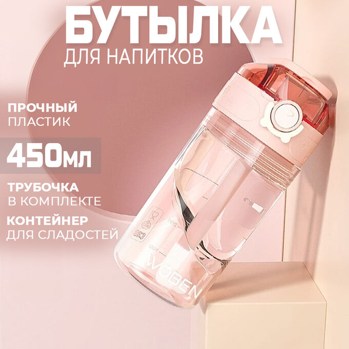 Premium Бутылка для напитков &quot;Woben&quot;, 450 мл