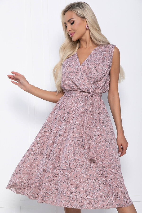 LT Collection Платье Шивани (пыльная роза) П10947