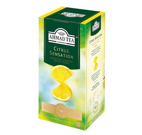 Ahmad TEA Чай АХМАД 25пак Цитрус Сенсейшн 1/12