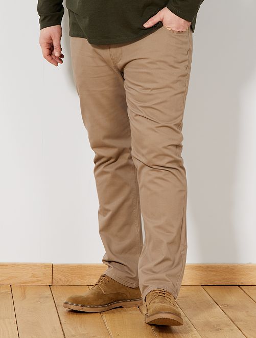 Удобные брюки из габардина