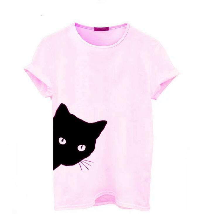 Коты на футболках